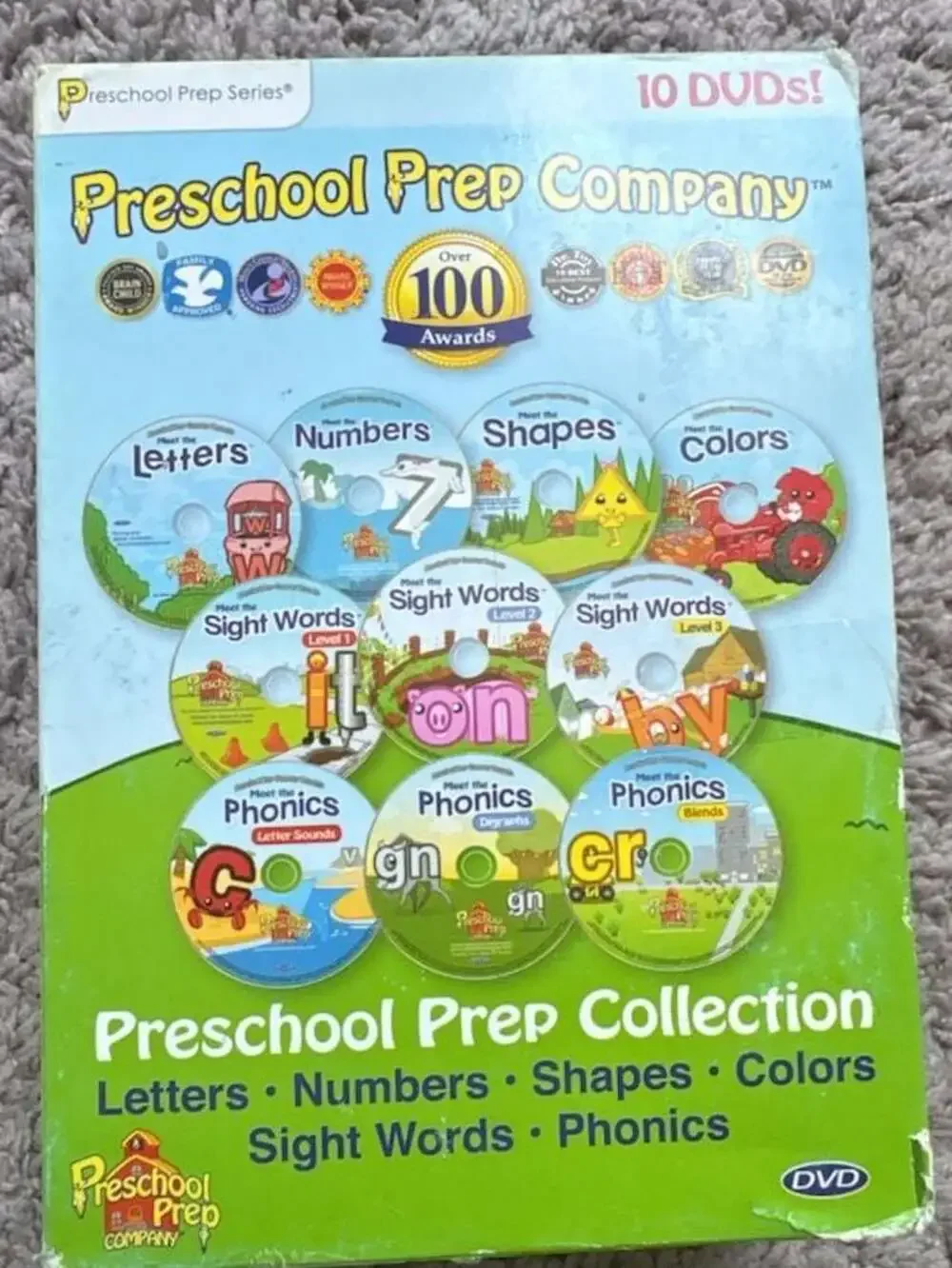 Preschool Prep Company 20-DVD Collection Bundle Math Facts & Preschool Prep